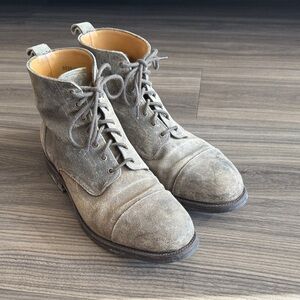 Taft Men's Gray Lace-Up Dragon Boots